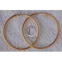 Creols earrings.18cts Gold 750/1000