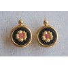 PENDIENTES ONIX.ORO 750/1000