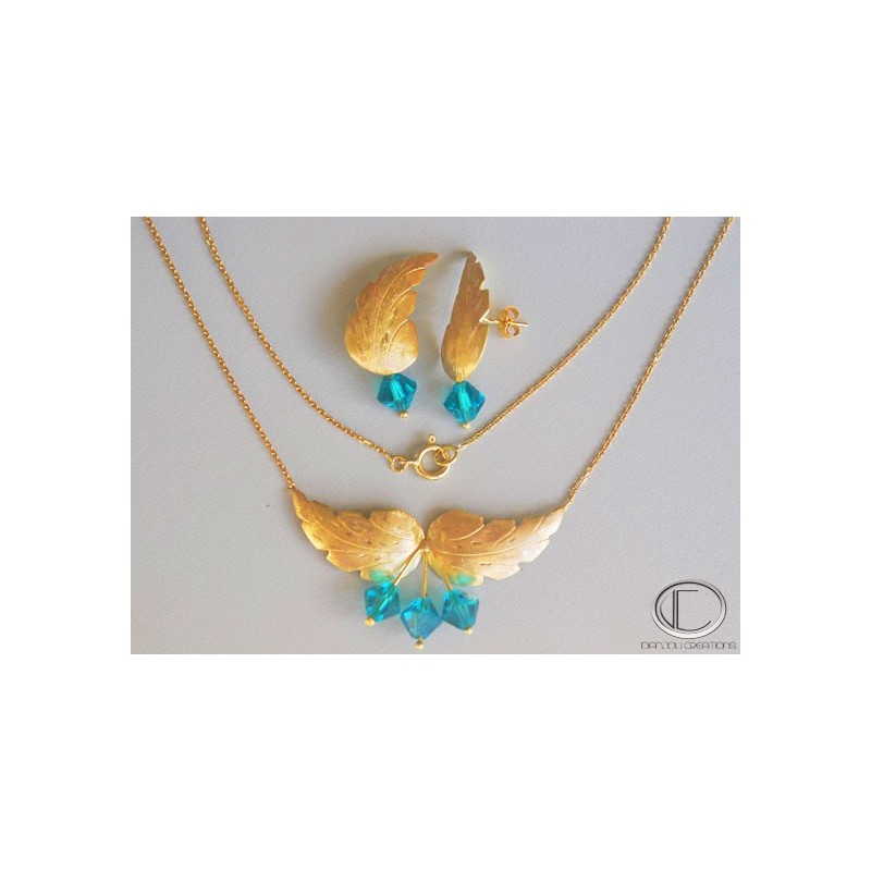 Parure isis.Or750/1000