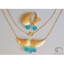 Parure isis.Or750/1000