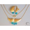 Parure isis.Or750/1000