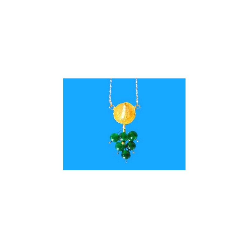 Collier bakoua.Or 750/1000