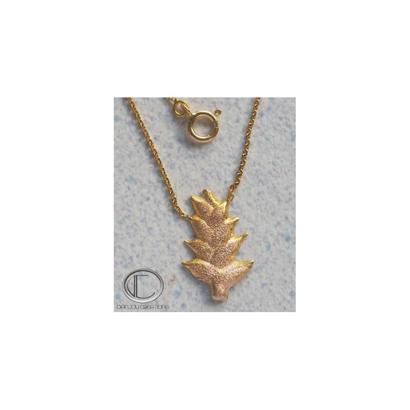 Collier Balisier .Or 750/1000