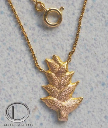 Balisier Necklace .Gold 750/1000