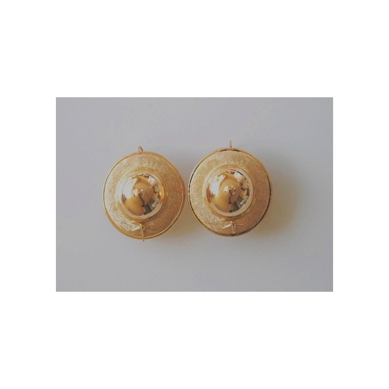 Hat earrings.gold 750/1000