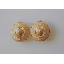 Hat earrings.gold 750/1000