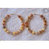Boucles cubes.Or 750/1000