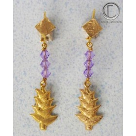 Boucles d'oreilles balisiers.OR 750/1000