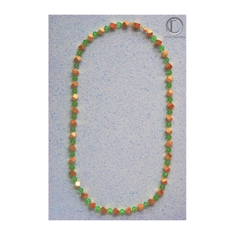 Collier Cubes .OR 18cts