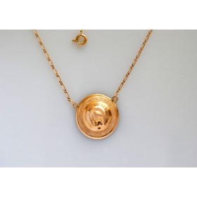 Hat necklace.gold 750/1000