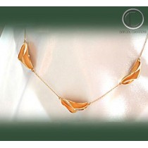 Collier 3 caramboleS.Or 750/1000