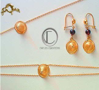 Conjunto Bakua. Oro 750/1000