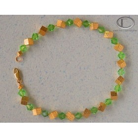 Bracelet Cubes.Or 750/1000