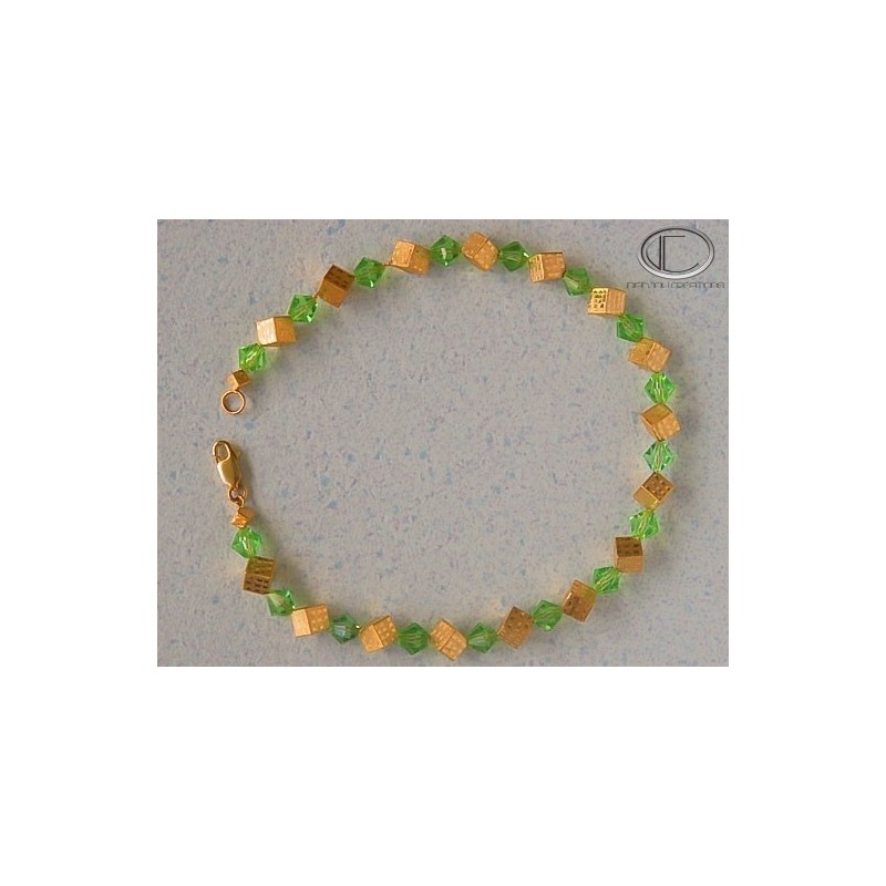Bracelet Cubes.Or 750/1000