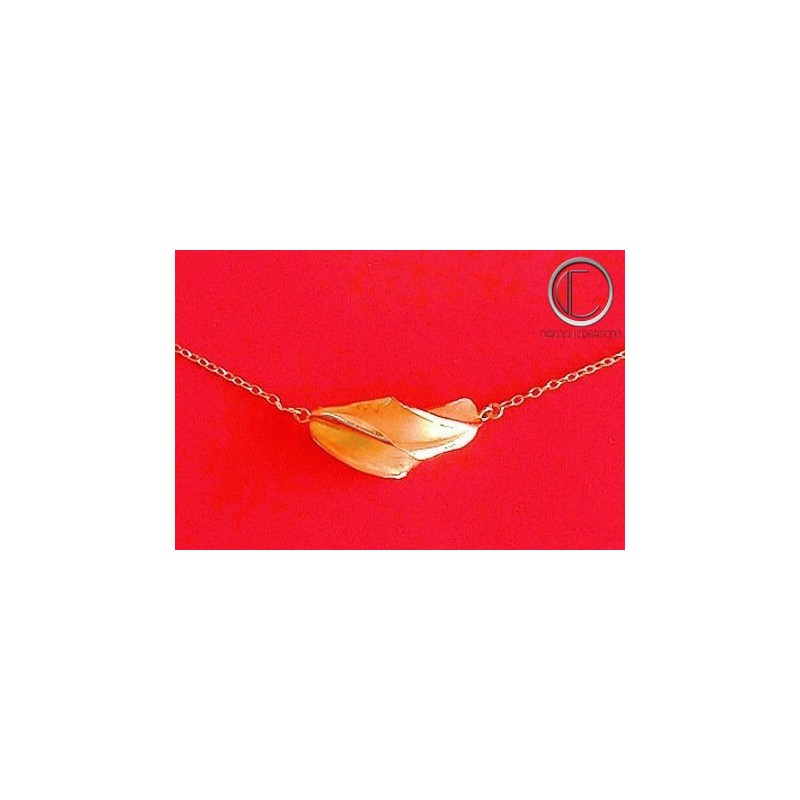 Collier carambole.Or 750/1000