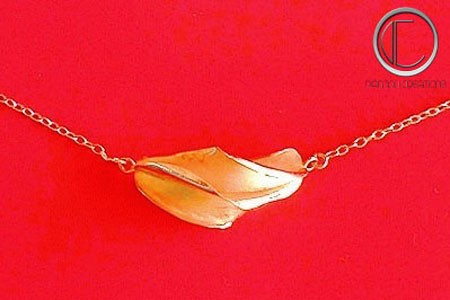 Carambola necklace.Gold 750/1000