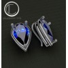 Blue Topaz London Earrings.Gold 750/1000