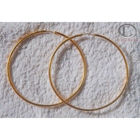 boucles d'oreilles creoles.Or 750/1000