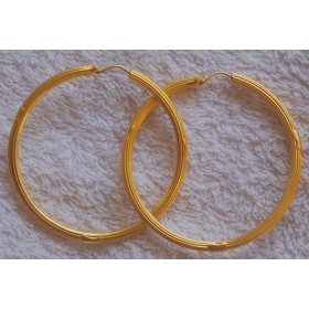 boucles doreilles creoles.Or 750/1000