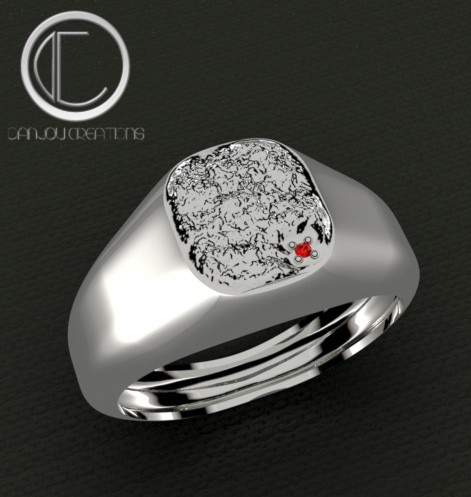 CHEVALIERE.Or 750/1000