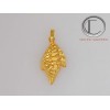 Medium conch pendant.Gold 750/1000