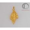 Large conch conch pendant. Gold 750/1000