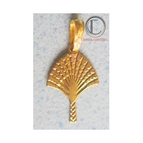 Pendentif arbre du voyageur. Or 750/1000