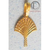 Pendentif arbre du voyageur. Or 750/1000