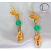 BOUCLES FORCATS .Or 750/1000