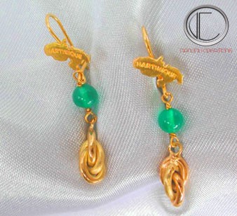 BOUCLES FORCATS .Or 750/1000