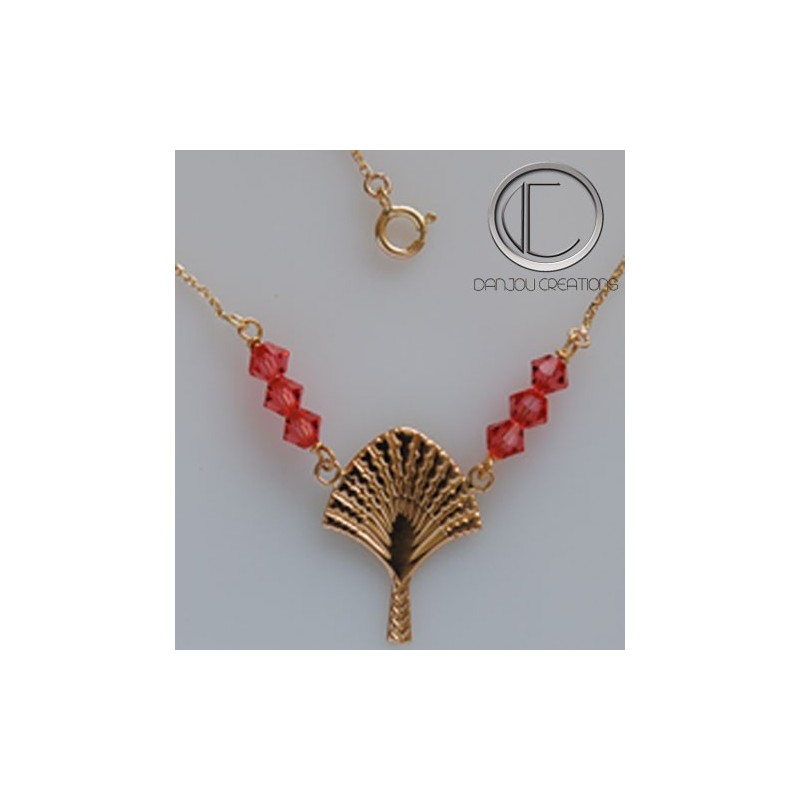 Collier arbre du voyageur.Or 18cts