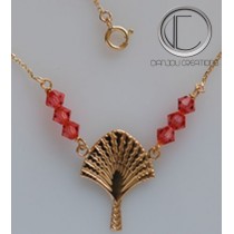 Collier arbre du voyageur.Or 18cts