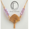 Collier arbre du voyageur .Or 18cts