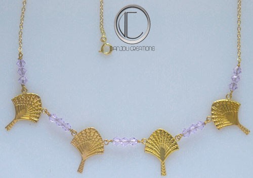 Traveler's Tree Necklace.GOLD 750/1000