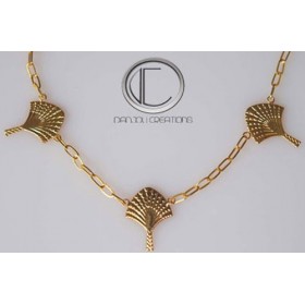 Collier 3 arbres du voyageur.Or 18cts