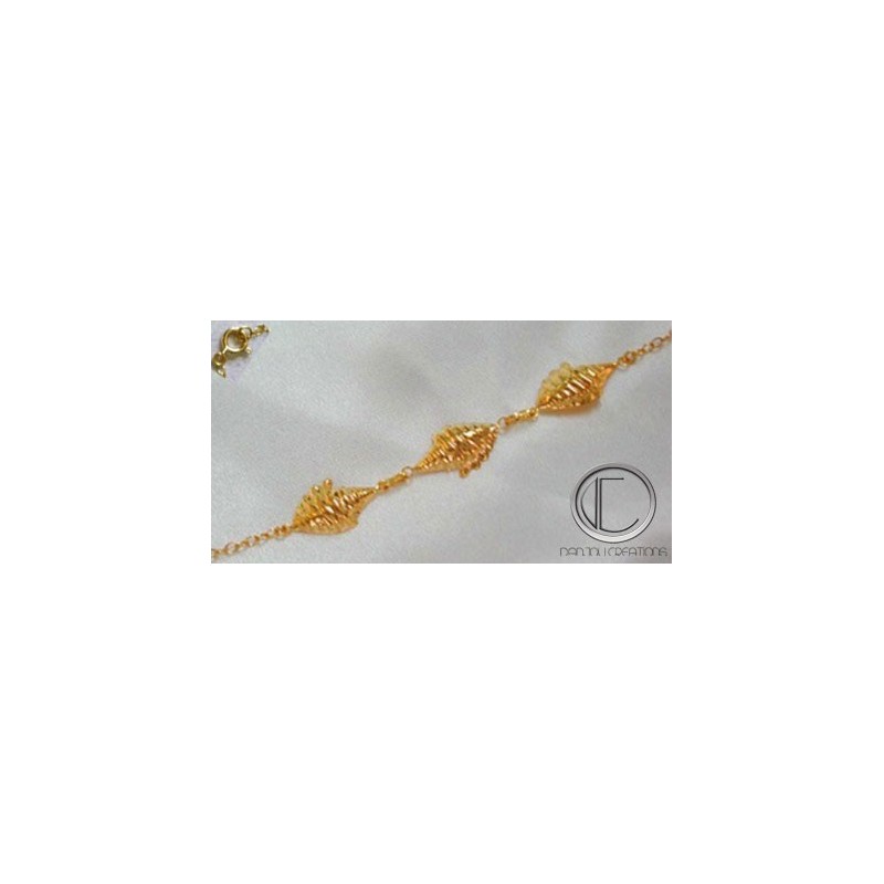 BRACELETS CONQUES .Or 750/1000