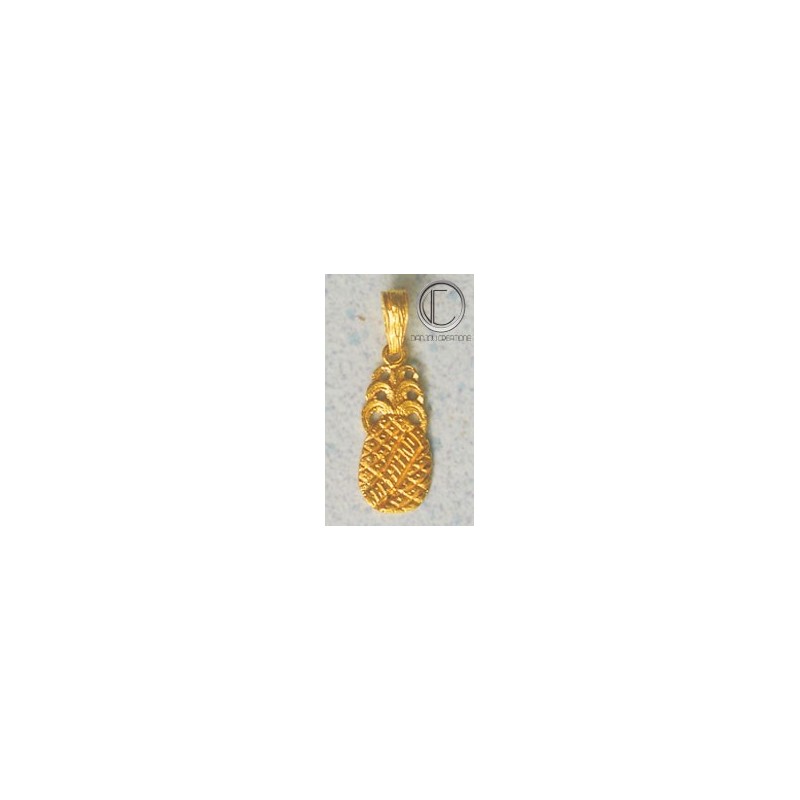 Pendentif Ananas.Or 750/1000