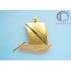 Pendentif yole.Or 750/1000