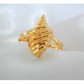 Bague conque.Or 750/1000