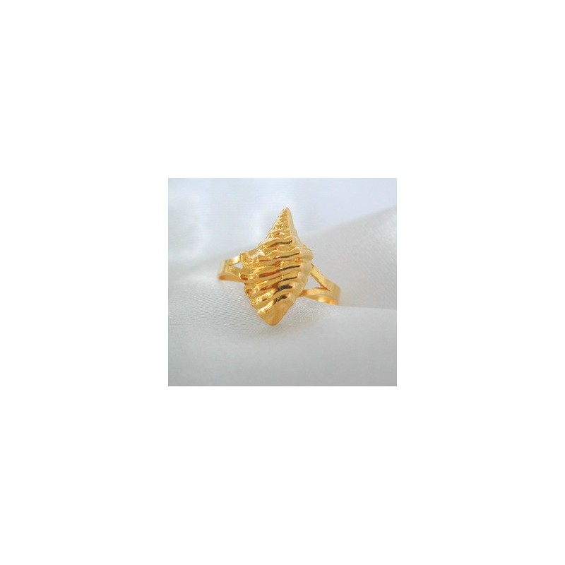 Bague conque.Or 750/1000