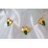 Collier vigne.Or 750/1000