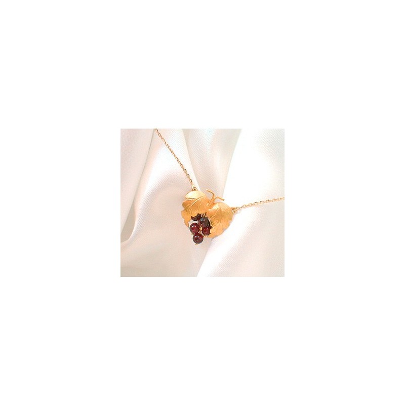 Collier vigne.Or 750/1000