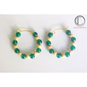Boucles d'oreilles creoles.Or 750/1000