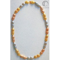 Peanuts Necklace.750/1000 Gold