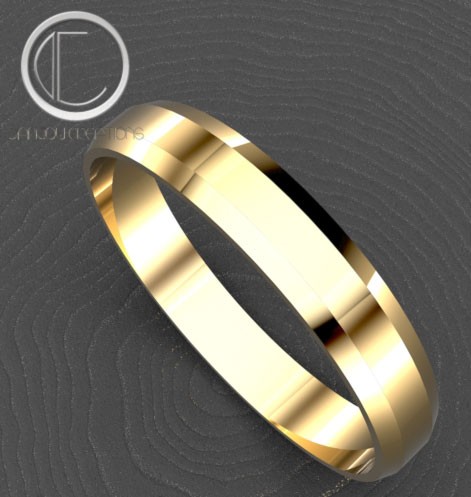 WEDDING RING. GOLD 750/1000