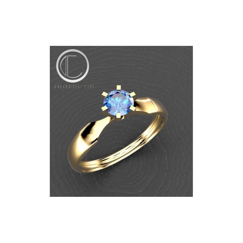 18k White Gold Five-Stone Sapphire and Diamond Band
