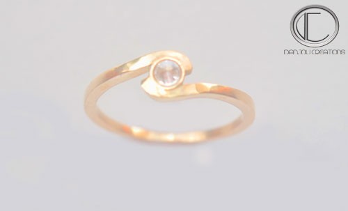BAGUE TOI ET MOI.OR 750/1000