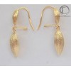 BOUCLES CABOSSES DE CACAO.Or 750/1000