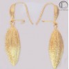 EARRINGS DENT OF COCOA. 750/1000 Gold