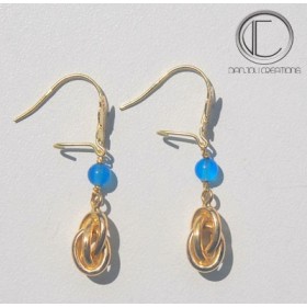 BOUCLES FORCATS .Or 750/1000